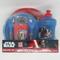 Disney Dining | New Star Wars Kids Mealtime Dining Set Red And Blue Six 6 Pieces | Color: Blue/Red | Size: Os