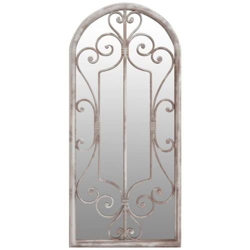 Vidaxl - Miroir de jardin Sable 100x45cm Fer pour utilisation extérieure