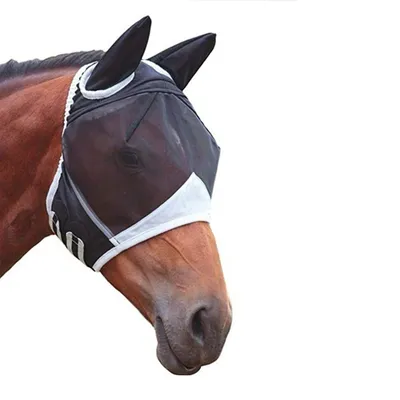 Anti-mosquito Horse Hood Suitable for Small Medium and Large Horses Multi-size Breathable Horse Mask