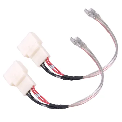 1 Pair Door Tweeter Wire Harness Cable Adaptor Fit For Toyota Camry Sienna Corolla 4Runner Avalon