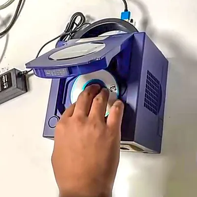 For Nintend Gamecube NTSC SD2SP2 Adapter TF Card Reader Replacement + Swiss Boot Disc Mini DVD