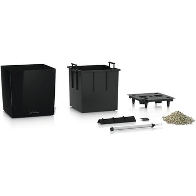 Lechuza - cube Premium 40 Komplettset schwarz hochglanz