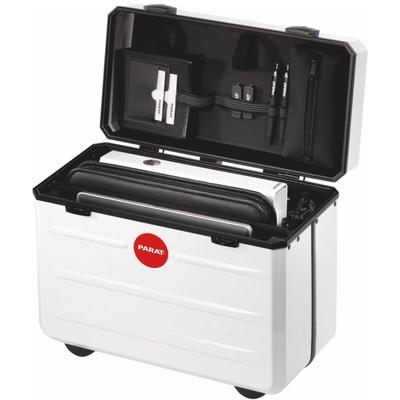 PARAT Pilotenkoffer PARADOC TronX, rollbar, hochglanz weiß, 29 l Image