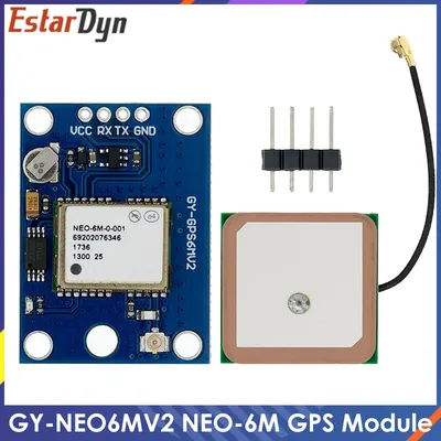 GY-NEO6MV2 New NEO-6M GPS Module NEO6MV2 with Flight Control EEPROM MWC APM2.5 large Antenna for