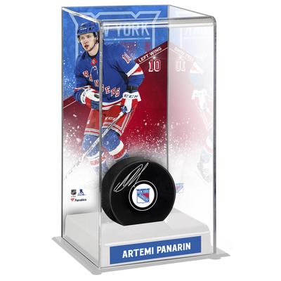 Artemi Panarin New York Rangers Deluxe Großer Hockey-Puckkoffer Image