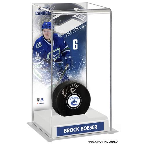 Brock Boeser Vancouver Canucks Deluxe Großer Hockey-Puckkoffer