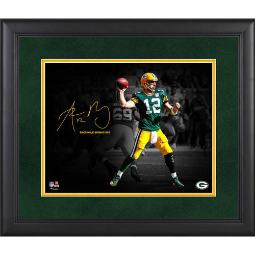 Aaron Rodgers Green Bay Packers Gerahmtes 11