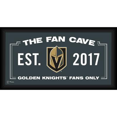 Vegas Golden Knights – Gerahmte Fan-Cave-Collage, 25,4 x 50,8 cm Image