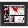 David Perron Detroit Red Wings 15"" x 17"" Framed Player Collage with a Piece of Game-Used Puck