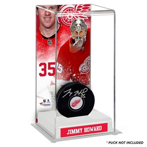 Jimmy Howard Detroit Red Wings Deluxe Großer Hockey-Puckkoffer