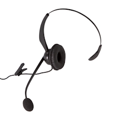 Auerswald COMfortel H-200, Kabelgebunden, Büro/Callcenter, 100 - 20000 Hz, 64 g, Kopfhörer, Schwarz Image