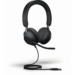 Jabra Evolve2 40 SE, Kabelgebunden, Anrufe/Musik, 20 - 20000 Hz, 188 g, Kopfhörer, Schwarz Image