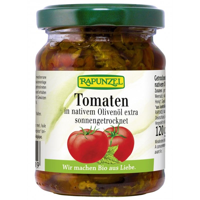 Rapunzel - Pomodori secchi in olio d'oliva 120 g