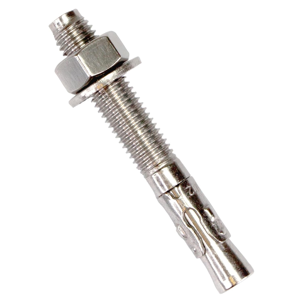 PRIOstahl Ankerbolzen Schwerlastanker 1 Stück M12 x 90mm Bolzendübel Ankerschraube aus Edelstahl V2A Image