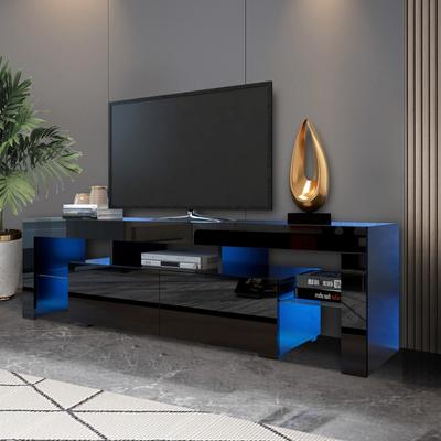 TV Stand Entertainment Center Console for TVs up to 70