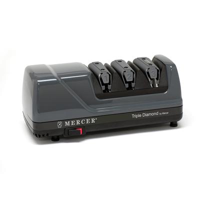 Mercer Culinary M10000 3 Stage Electric Knife Sharpener - Black, Three stage