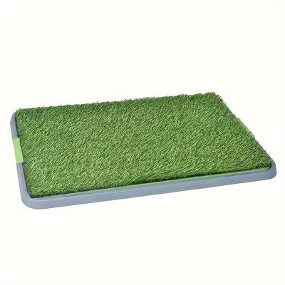 TEMU Pet Lawn Toilet, Training Dog Toilet Mat, Artificial Lawn Pet Defecation, Disassembly And Cleaning Of Pet Supplies