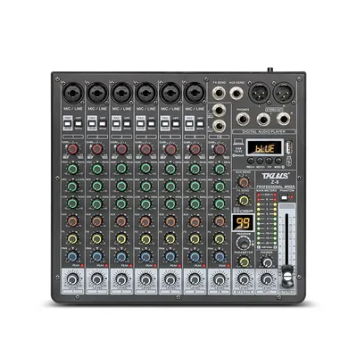 TKL Z-8 Professional 8channel Mixing 99DSP Console Balance Bluetooth USB Interface Party Stage Family