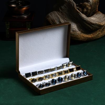 TEMU 12pairs Casual Men's Cufflinks, Creative Men's Cufflinks, For Father's Day, Idea Choice For Gift, With Gift Box