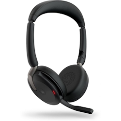 Jabra Evolve2 65 Flex, Verkabelt & Kabellos, Büro/Callcenter, 20 - 20000 Hz, 136 g, Kopfhörer, Schwarz Image
