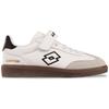 Sneaker LOTTO, Kinder, Gr. 32, schwarz-weiß (weiß, schwarz), Synthetik, sportlich, Schuhe, - im angesagten Terrace Style