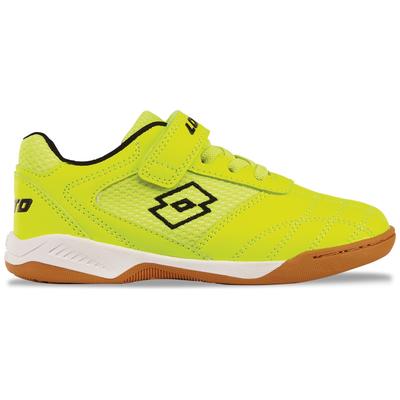 Hallenschuh LOTTO, Kinder, Gr. 37, gelb (fr.gelb, schwarz), Synthetik, Kunstfaser, mehrfarbig, sportlich, Schuhe, - mit nicht-färbender Sohle Image