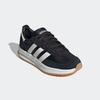 Sneaker ADIDAS SPORTSWEAR "RUN 70S 2.0", Gr. 41, schwarz-weiß (core schwarz, core weiß, core weiß), Leder, Textil, sportlich, Schuhe, inspiriert vom Design des SL72