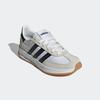 Sneaker ADIDAS SPORTSWEAR "RUN 70S 2.0", Gr. 39, schwarz-weiß (cloud weiß, core schwarz, grau one), Leder, Textil, sportlich, Schuhe, inspiriert vom Design des SL72