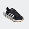 Sneaker ADIDAS SPORTSWEAR "RUN 70S 2.0", Gr. 37, schwarz-weiß (core schwarz, core weiß, core weiß), Leder, Textil, sportlich, Schuhe