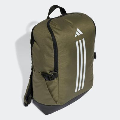 Rucksack ADIDAS PERFORMANCE "TR BP", grün (olive strata, weiß), Rucksäcke, Damen, Obermaterial: 100% Polyester Image