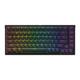 MONSGEEK Rapid Trigger Gaming Keyboard with Magnetic Switches, 75% Wired Mechanical Keyboard MG75S HE Black Shine-Through 8k Magnetic Switch Gaming Keyboard(Kailh Pink Magnetic)