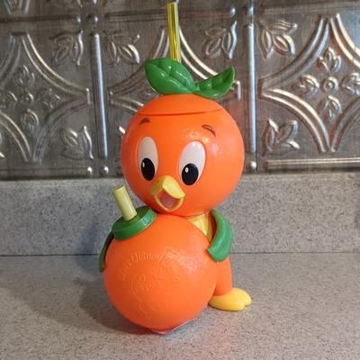 Disney Kitchen | Exclusive 2023 Disney Park Epcot Orange Bird Sipper Flower And Garden Brand New | Color: Orange/Yellow | Size: Os