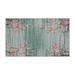 Green 84 x 60 x 0.08 in Area Rug - East Urban Home Machine Washable Area Rug Polyester/Chenille | 84 H x 60 W x 0.08 D in | Wayfair