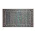 Gray Rectangle 4' x 6' Area Rug - East Urban Home Machine Washable Area Rug 72.0 x 48.0 x 0.08 in Polyester/Chenille | Wayfair