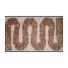 Brown 72 x 48 x 0.08 in Area Rug - East Urban Home Machine Washable Area Rug Polyester/Chenille | 72 H x 48 W x 0.08 D in | Wayfair