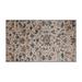 Gray Rectangle 4' x 6' Area Rug - East Urban Home Machine Washable Area Rug 72.0 x 48.0 x 0.08 in Polyester/Chenille | Wayfair