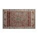 Gray Rectangle 4' x 6' Area Rug - East Urban Home Machine Washable Area Rug 72.0 x 48.0 x 0.08 in Polyester/Chenille | Wayfair