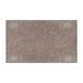 Gray Rectangle 4' x 6' Area Rug - East Urban Home Machine Washable Area Rug 72.0 x 48.0 x 0.08 in Polyester/Chenille | Wayfair