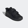 Klettschuh ADIDAS SPORTSWEAR "VS PACE 2.0 KIDS", Kinder, Gr. 35, schwarz-weiß (core schwarz, core schwarz, cloud weiß), Synthetik, sportlich, Schuhe