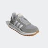 Sneaker ADIDAS SPORTSWEAR "RUN 84", Gr. 41, grau (grau two, cloud weiß, matte silber), Textil, Leder, Synthetik, sportlich, Schuhe, Topseller