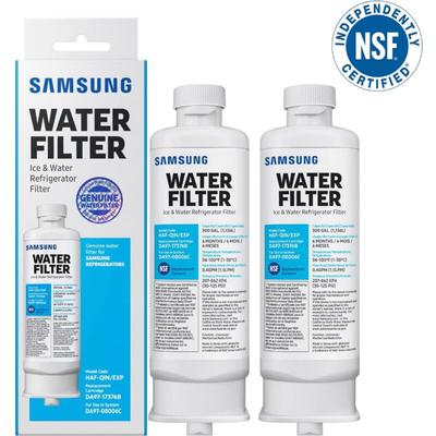 Coocheer - 2er-Pack Kühlschrank-Wasserfilter-Ersatz für Samsung DA97-17376B DA97-08006C haf-qin Image