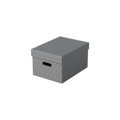 3er-Set Archivbox »Home M« grau, Esselte, 26.5x20.5x36.5 cm