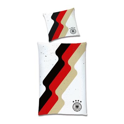 DFB Bettwäsche-Set - Einzelbett - Weiß - 135 x 200 cm 80 x 80 cm Image