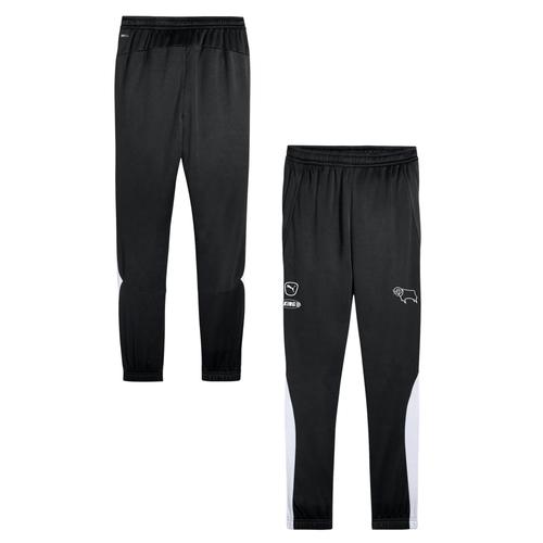 Derby County Puma Pro Aufwärmhose – Schwarz