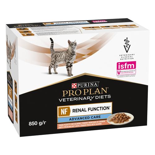 10x85g PURINA PRO PLAN Veterinary Diets Feline NF Advance Care Lachs Katzenfutter nass