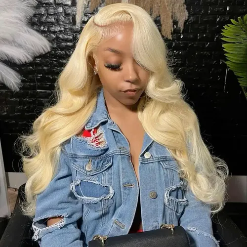 613 hd dentelle frontale perruque 13x6 dentelle frontale perruque cheveux humains pour les femmes Blonde perruque de cheveux humains 13x4 vague de corps dentelle avant perruques en vente