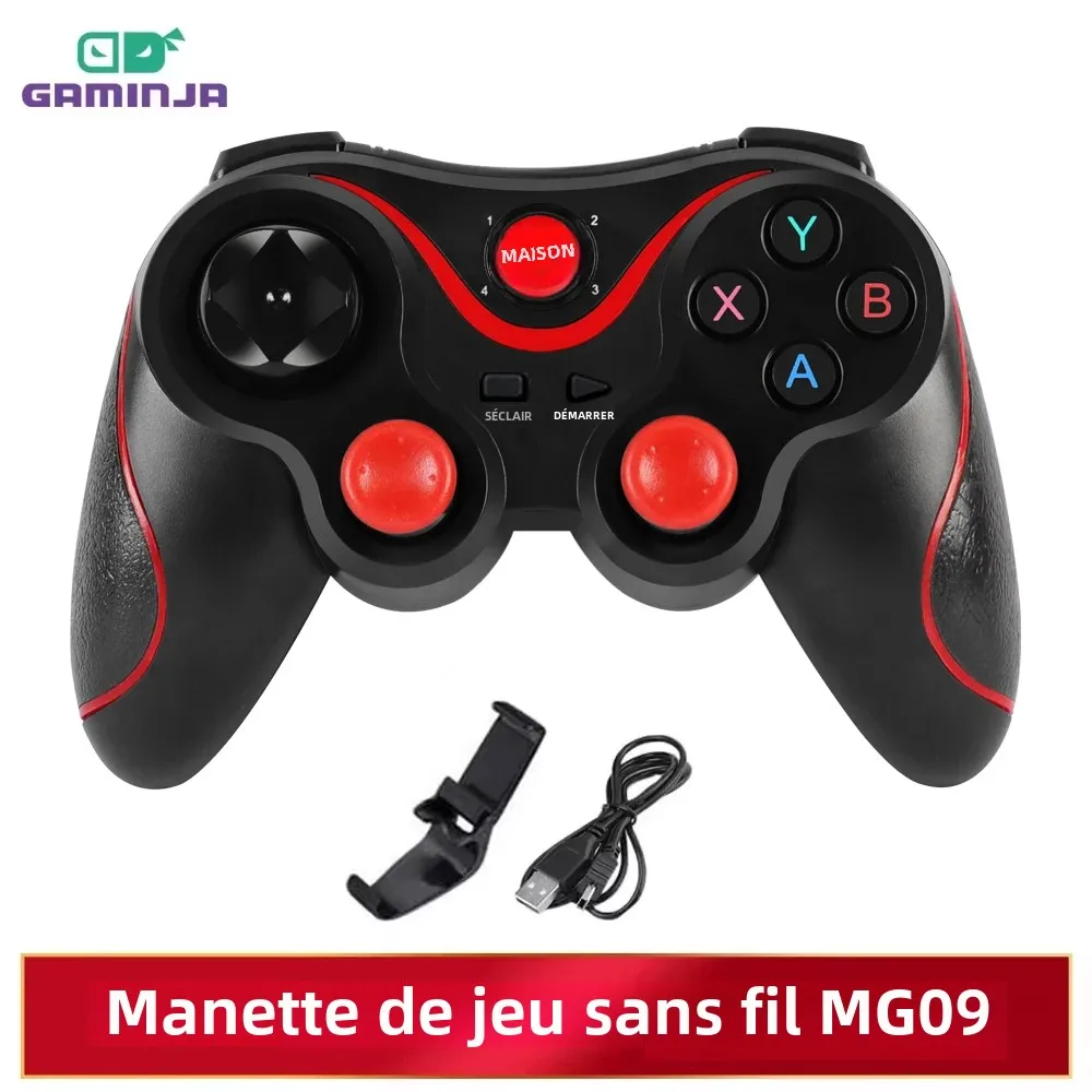 GAMINAlbany-Manette de jeu Bluetooth sans fil, manette de jeu, manette de jeu, PC, téléphone portable, TV Box, ordinateur, tablette, PC, TV