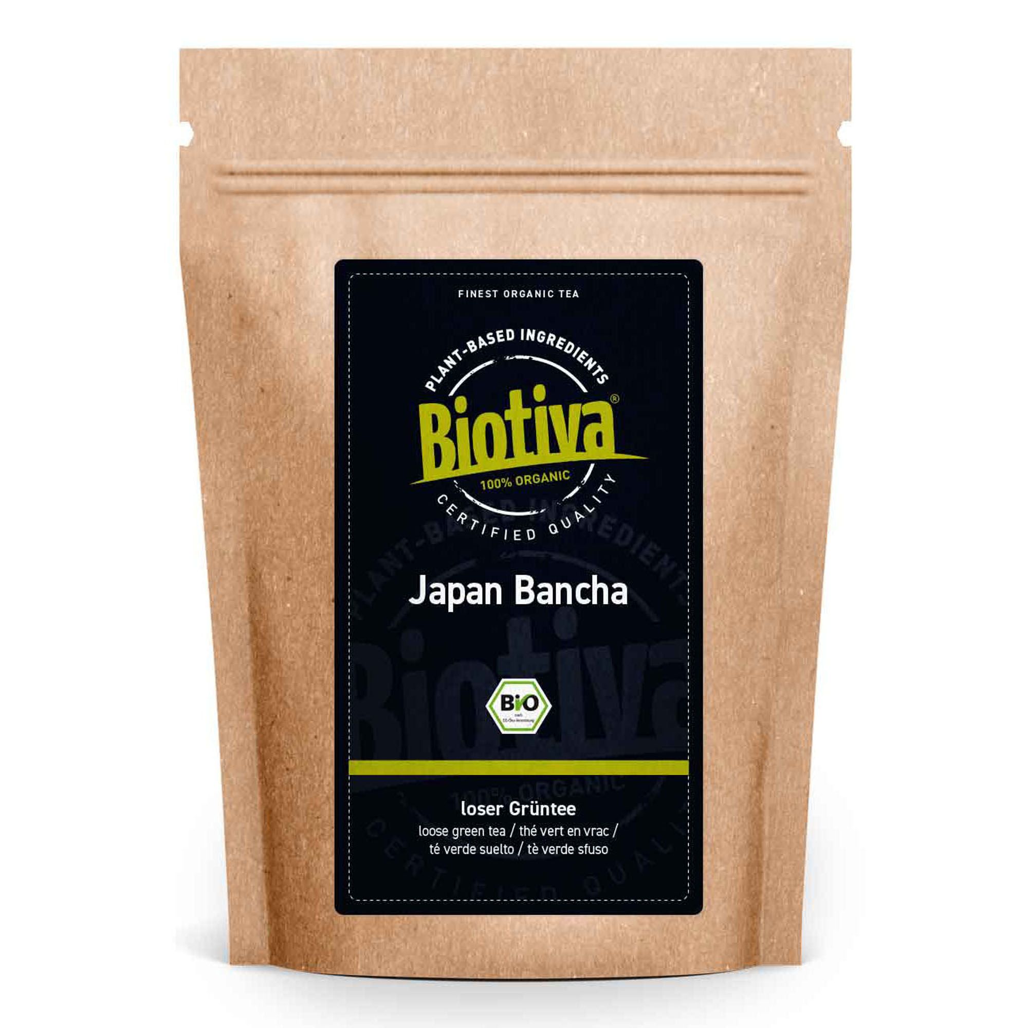 Biotiva Tè Verde Bancha Giappone Biologico 100 g