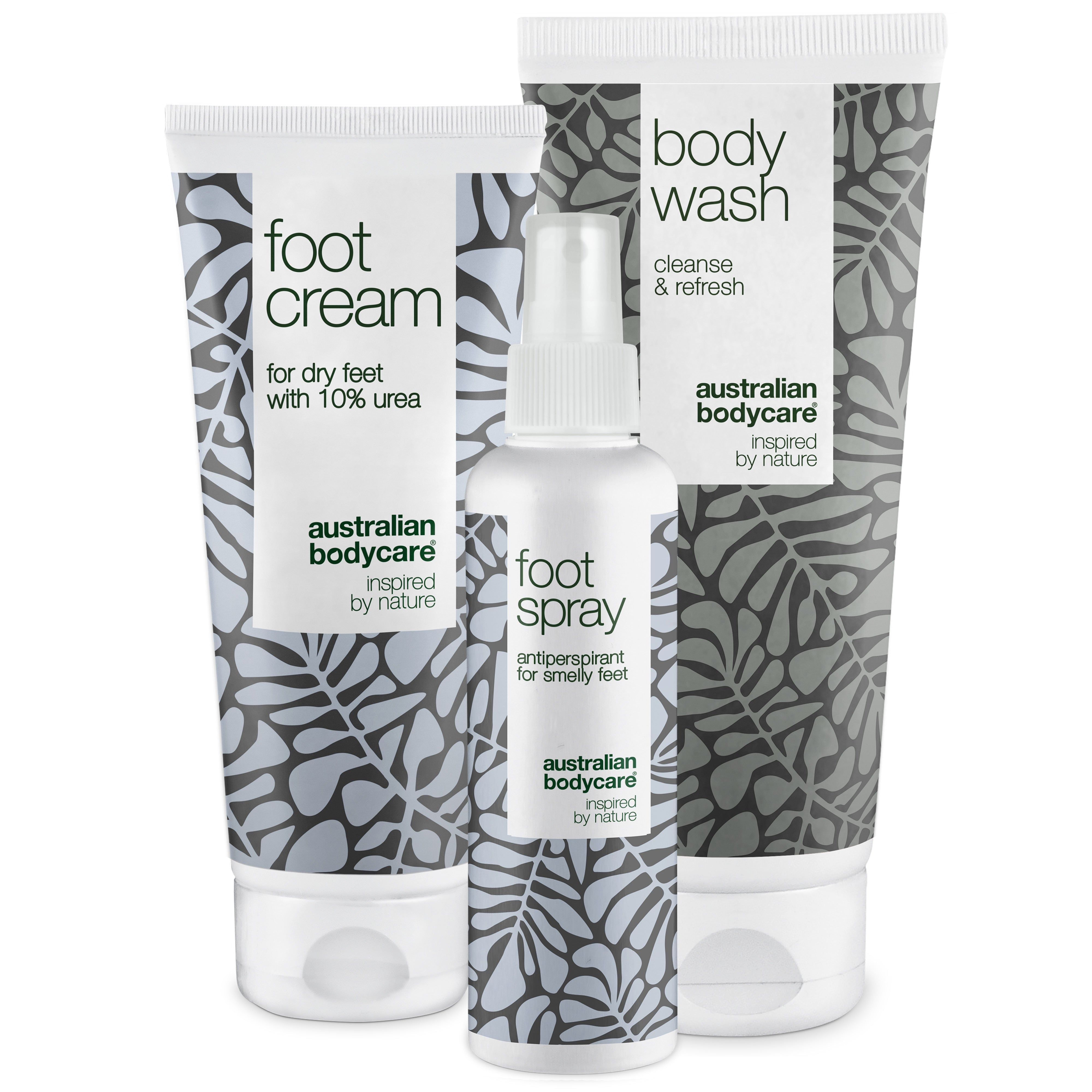 Confezione da 3 Australian Bodycare contro l'odore dei piedi e i sudat