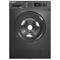 Telefunken Waschmaschine 5kg | 1000 U/Min. | Frontlader | Schontrommel | Überlaufschutz | 15 Programme | W-01-52-DI inox